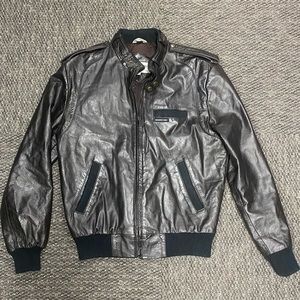 Vintage Leather Members Only jacket